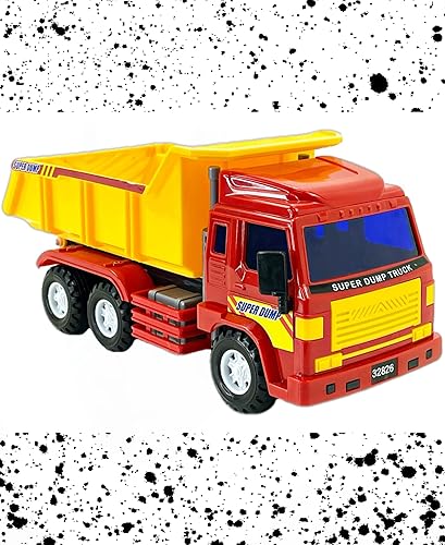 Big Daddy Camiones - Camión volquete de tamaño mediano con gran espacio en la parte posterior, los colores pueden variar
