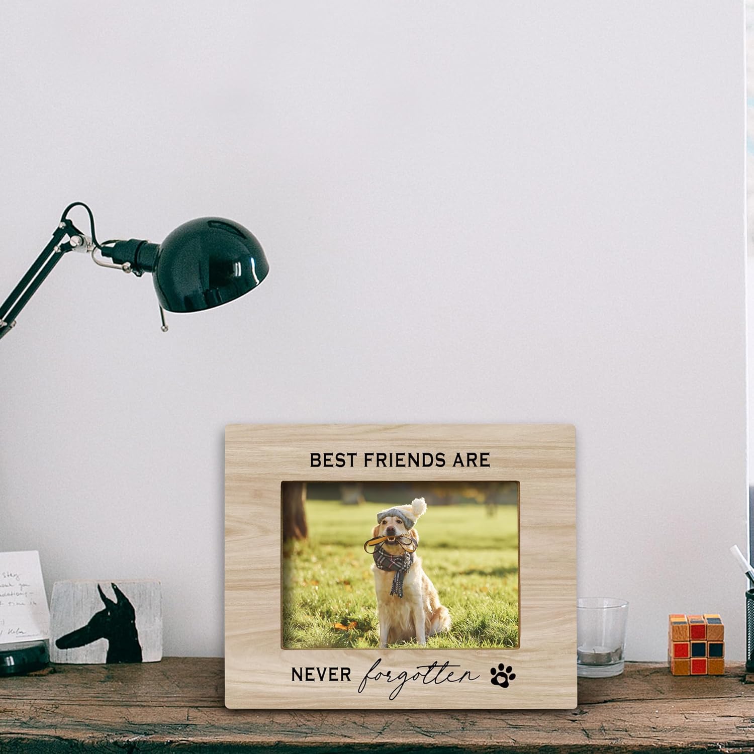 FONDCANYON Pet Memorial Frame - Dog & Cat Picture Frame, Best Friend Memorial Gift 5x7 (Color2) - Image 3