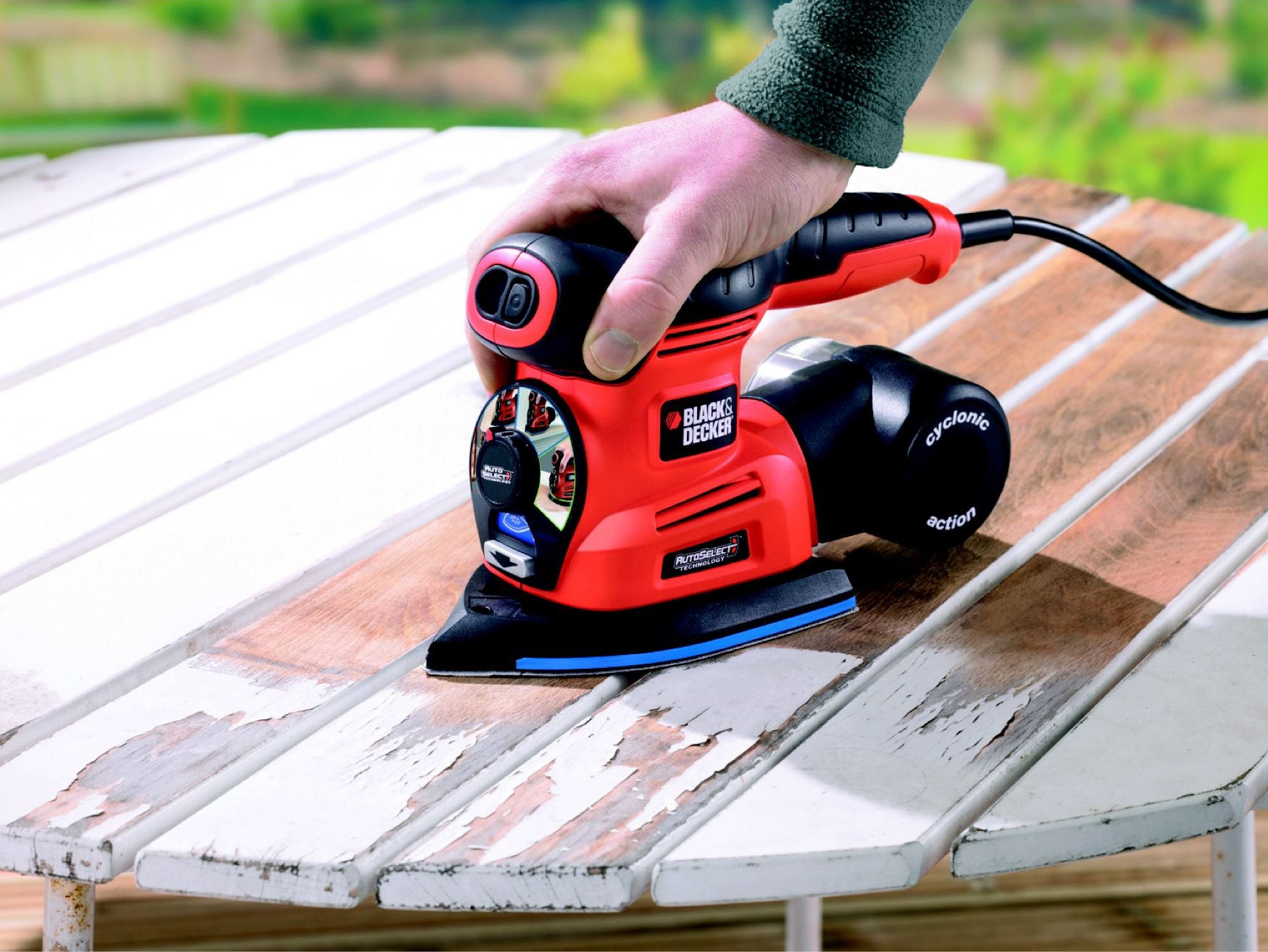 BLACK+DECKER Levigatrice Mouse Multifunzione. KA280LK-QS