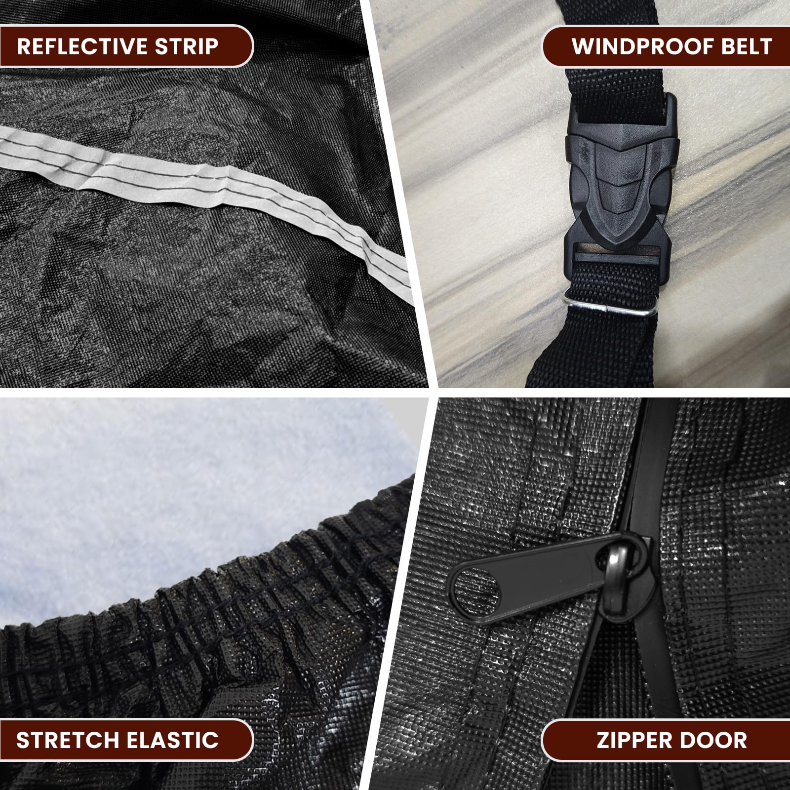 Blshwez Multi-Layer All Weather Waterproof Car Cover for Subaru WRX Impreza WRX STI 2007-2026 Custom Fit Snow Rain — view 6