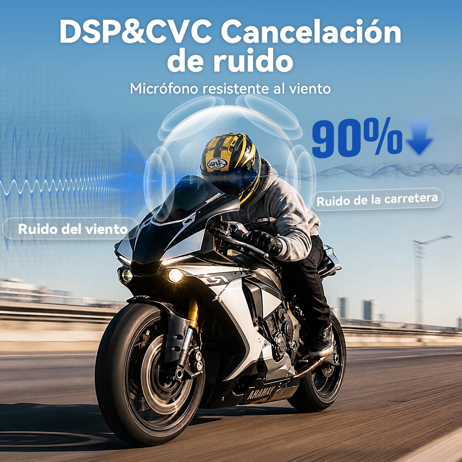 N2 Intercomunicador Moto, Doble