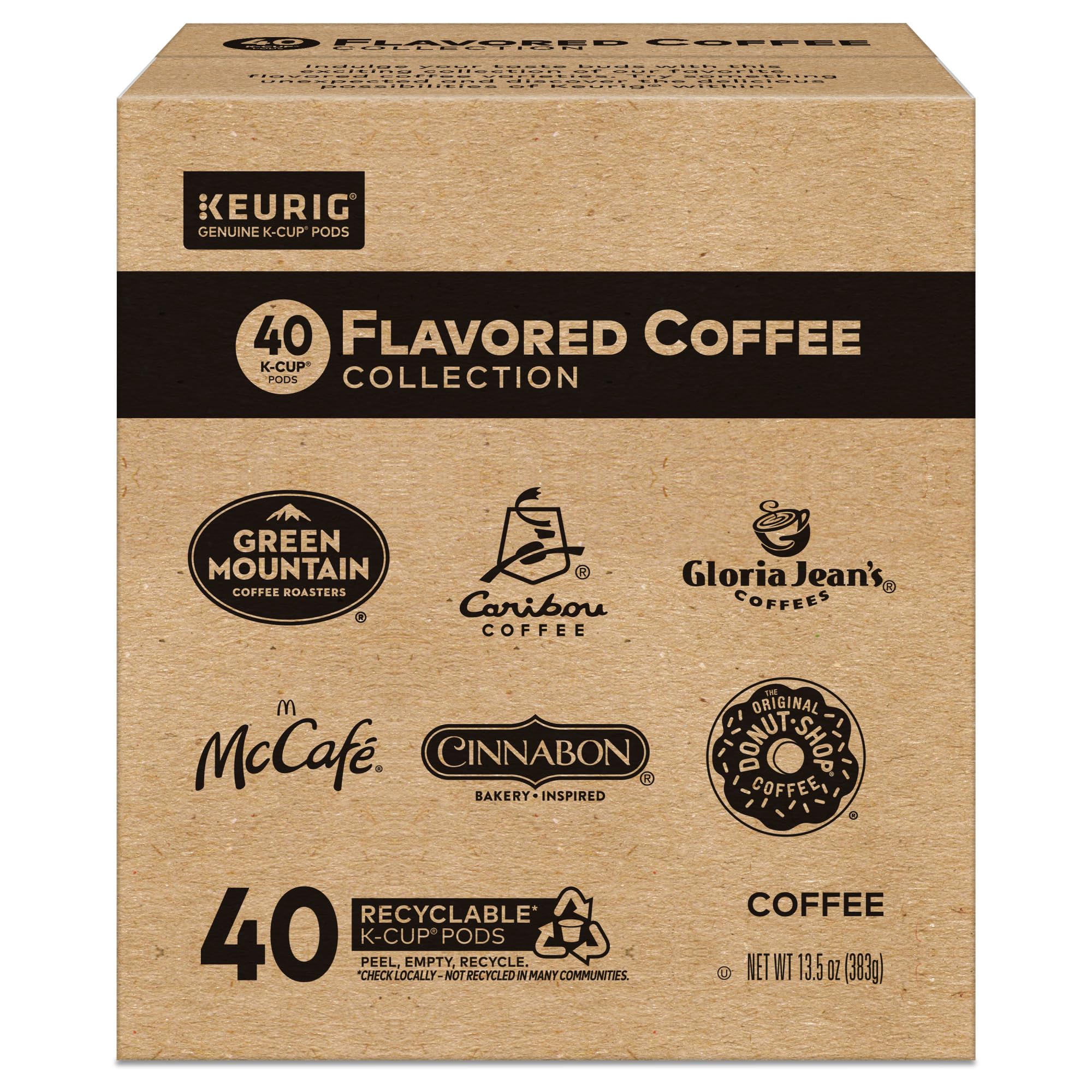 Keurig Flavored Coffee Variety Pack Keurig Single Serve K-Cup Pods 40ct — view 8