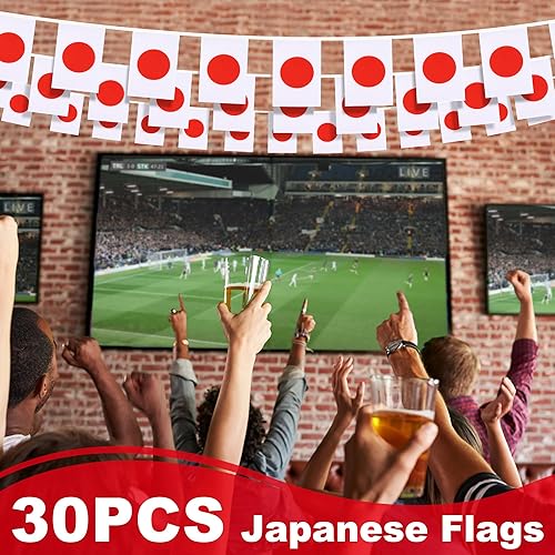 Miniatura 101 de Banderín de bandera de República Dominicana, pequeña mini bandera dominicana, banderín de banderines, decoración nacional de país para escuela