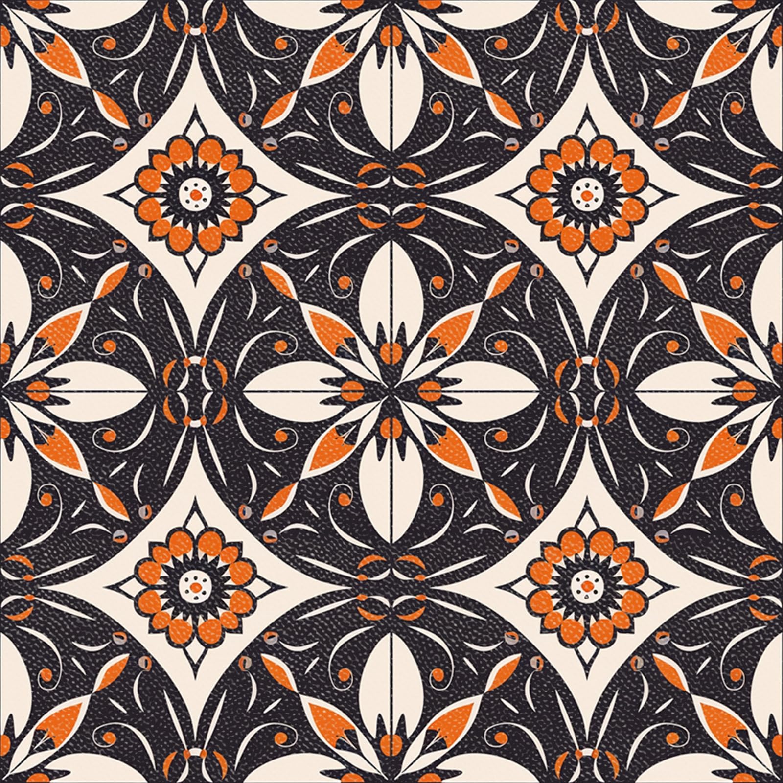 Vintage Floor Tiles - Peel & Stick Vinyl -14