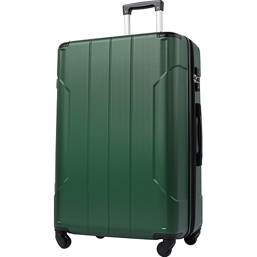 Fairydress Hardshell Luggage Spinner Suitcase with TSA Lock Lightweight 20''-Green
