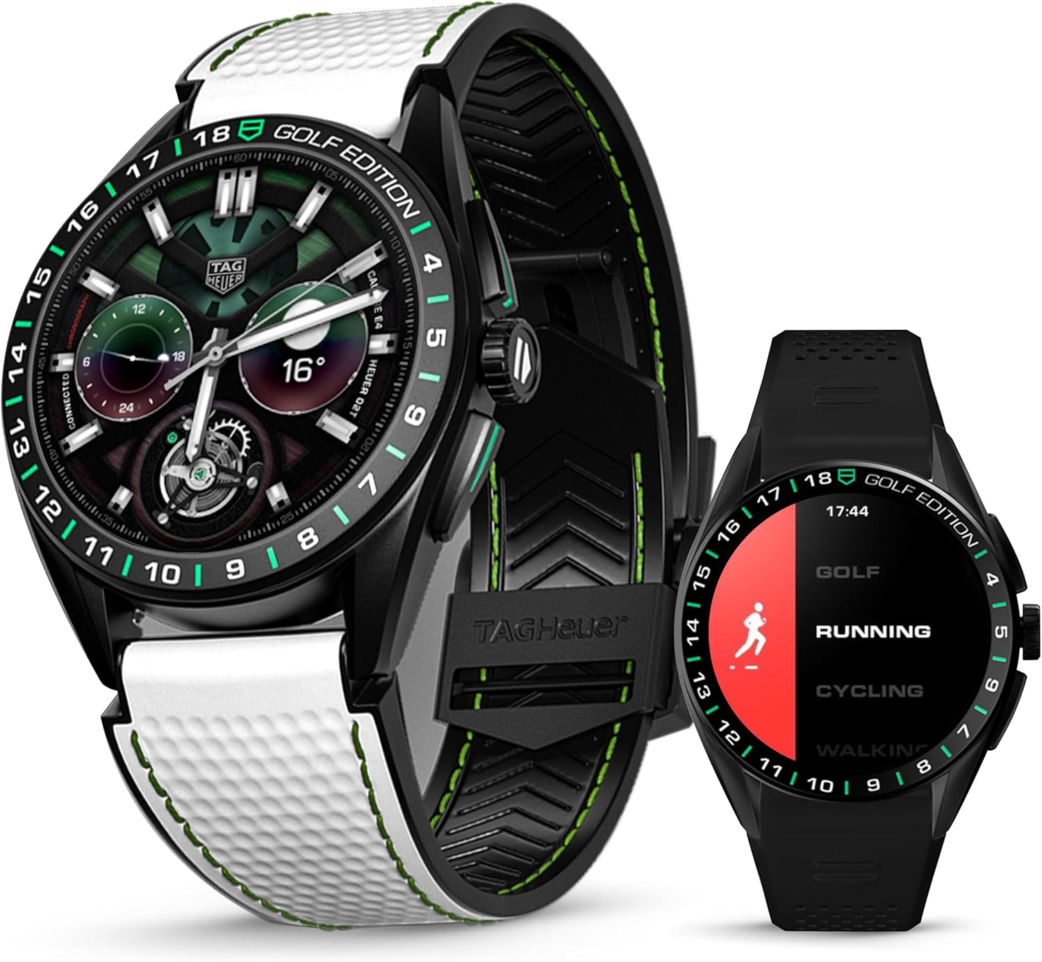 Connected Calibre E4 – Luxus-Sport-Smartwatch 45 mm
