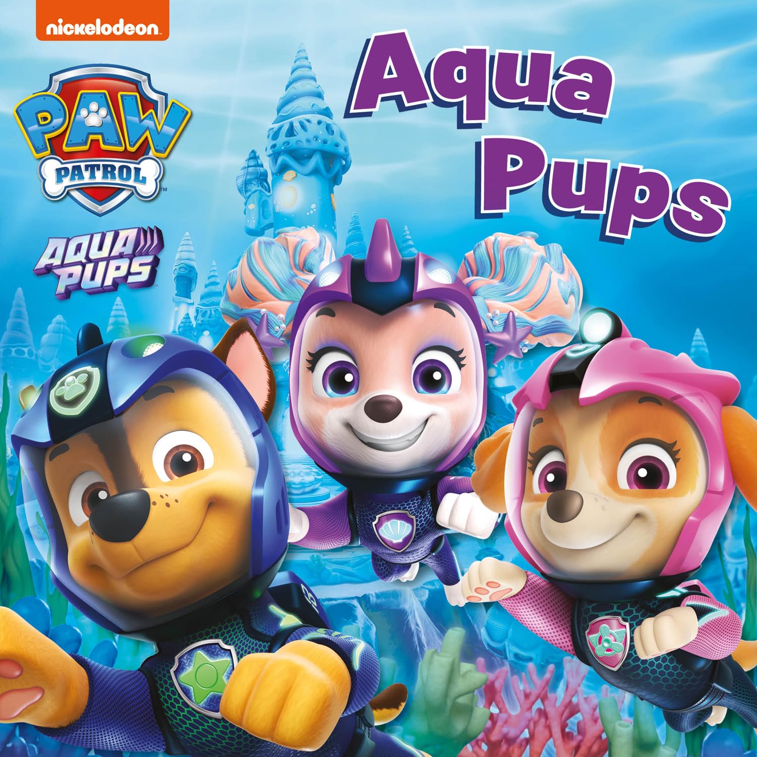 PAW Patrol Board Book – Aqua Pups: A fun action-packed story book based on the popular show, the perfect gift for young children aged 1, 2, 3, 4, 5!