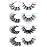 False Eyelashes Russian Strip Lashes D Curly 20 Pairs 5 Styles Pack Fluffy Natural Fake Lashes Look like Eyelash Extensions by Yawamica