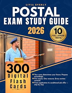 POSTAL EXAM STUDY GUIDE 2026: Preparation for Virtual Entry Assessments 474, 475, 476, 477 & 955 — Strategies, Practice Tests, and Step-by-Step Guidance to Achieve a High Score