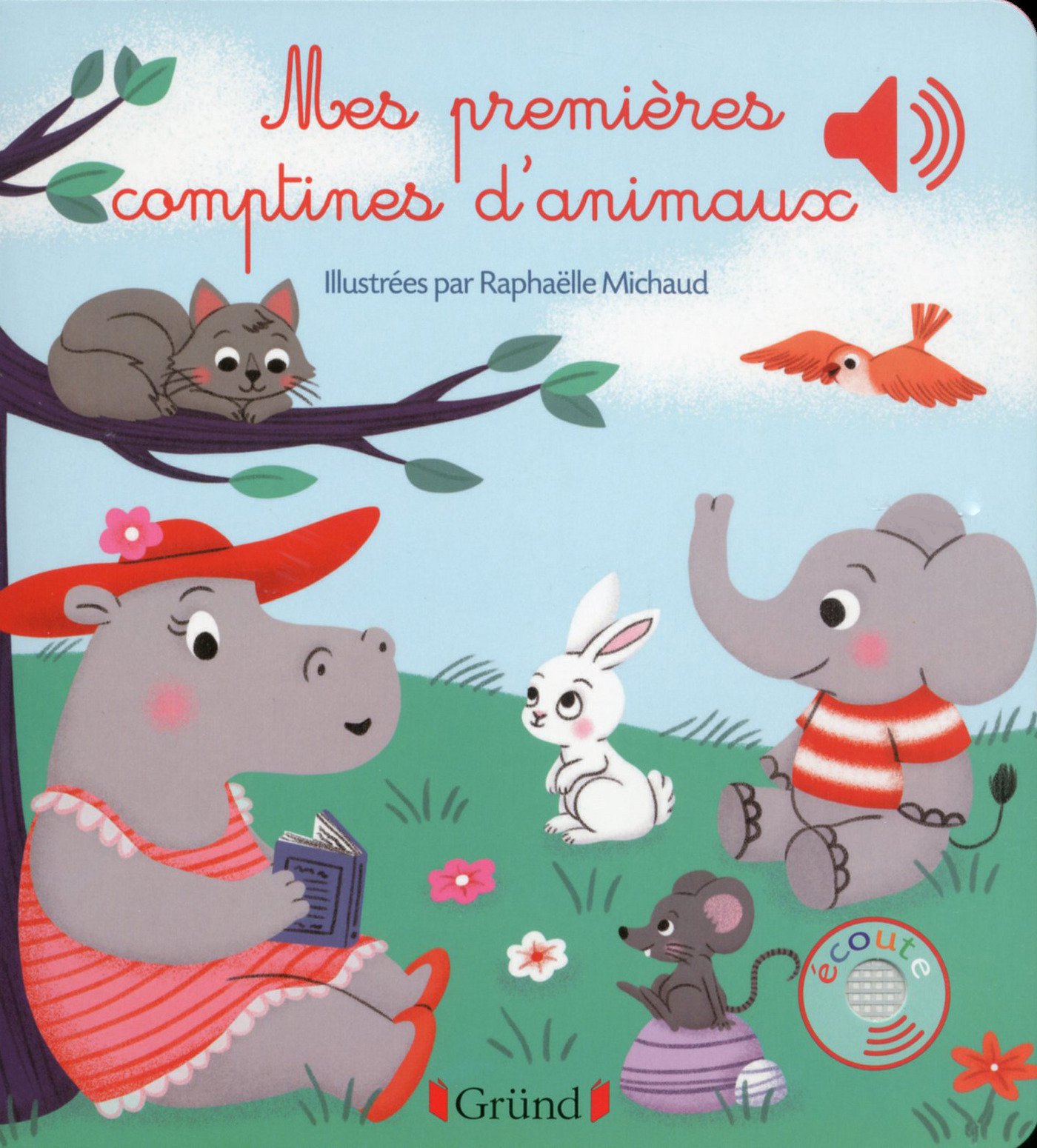 Mes premières comptines d'animaux (Mes premiers livres sonores) (French Edition)