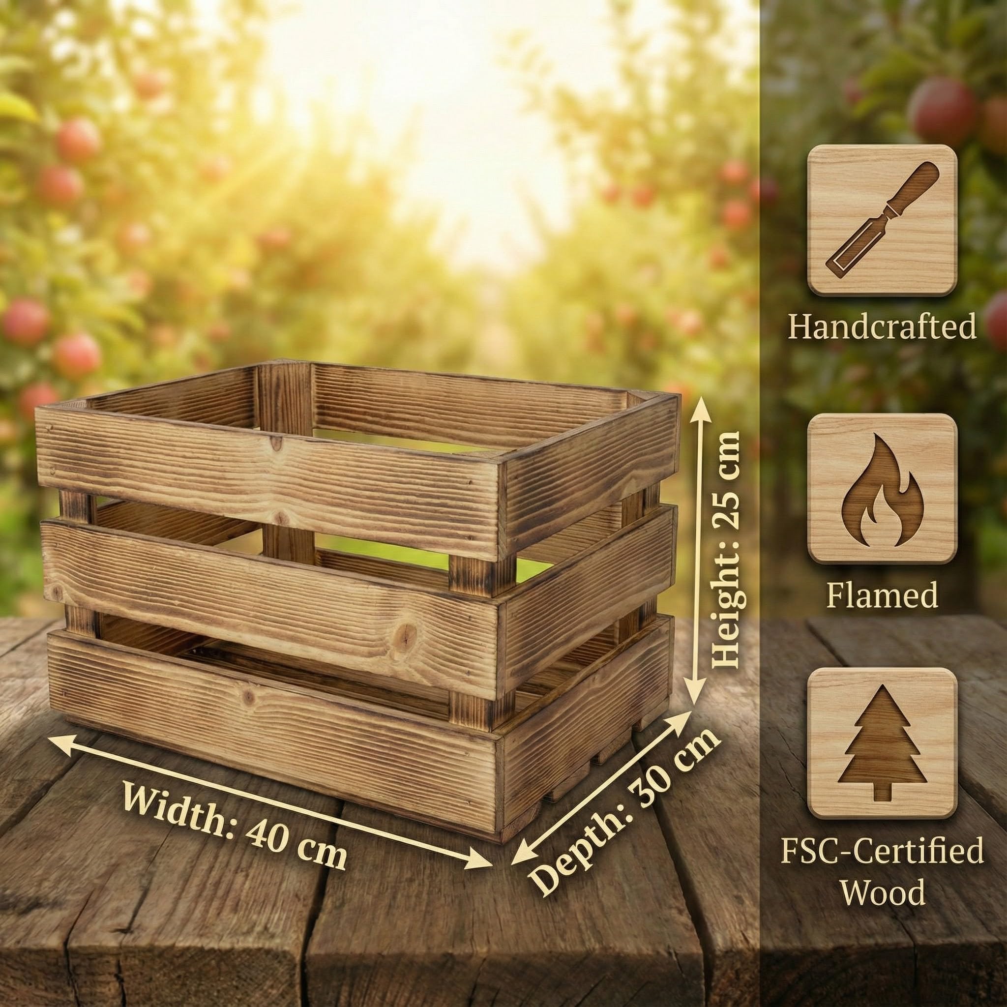 Cassette Della Frutta In Legno - Foto 5