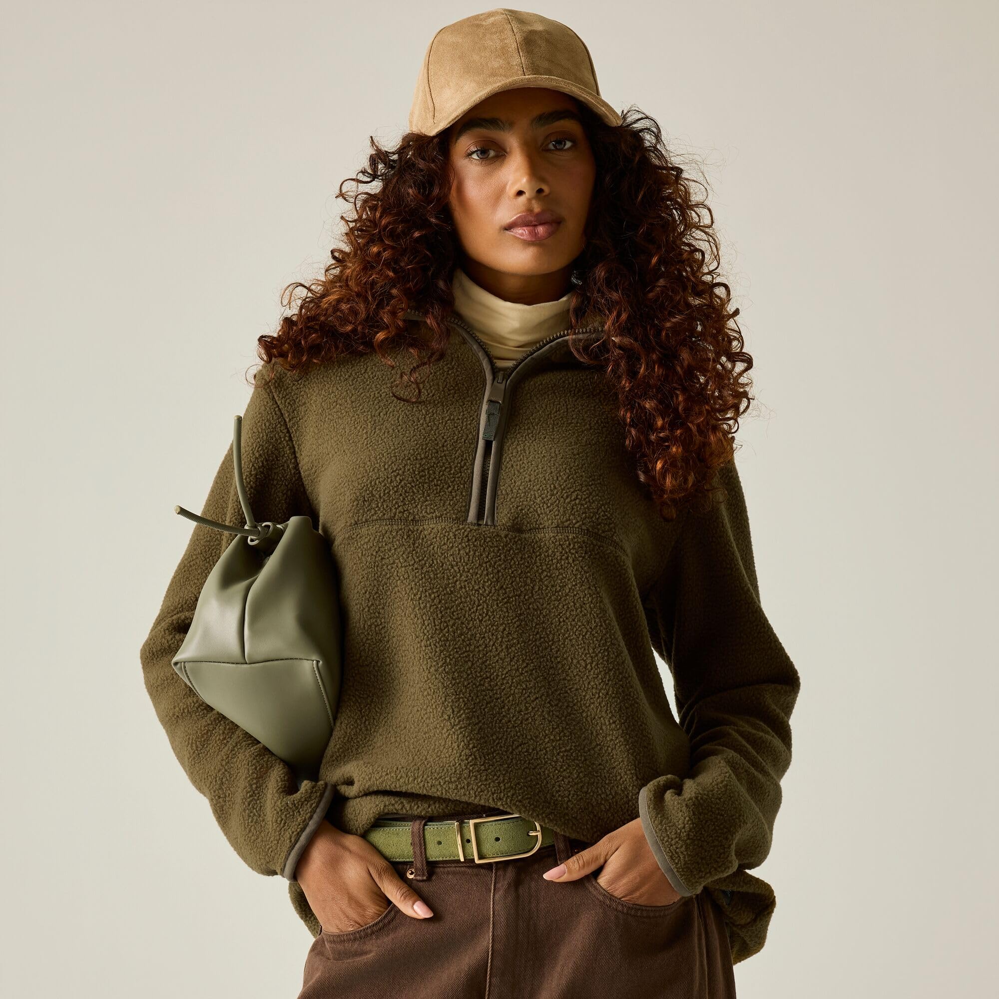 Regatta Women's Frankie Borg Fleece - Green Size 10
