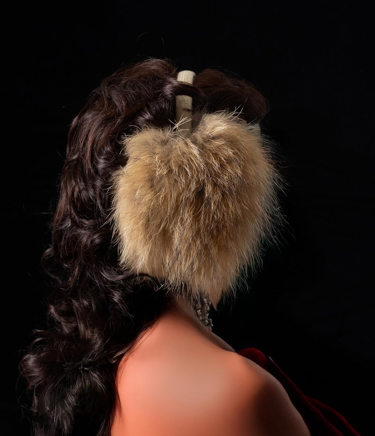 HEIZZI Real Fur Ear Muffs for Winter for Women, Fluffy Fox Fur Earmuffs with Adjustable Headband, Winter Ear Warmer for Girl - Image 5