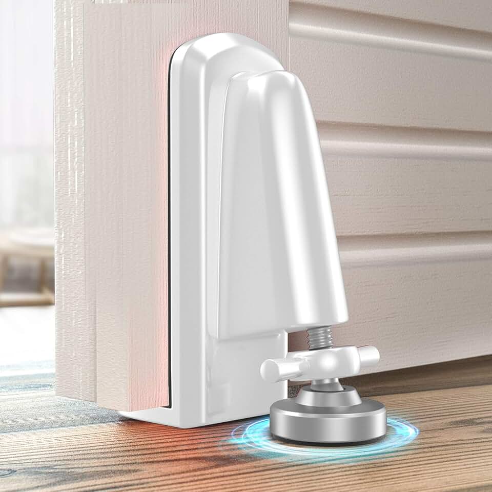Portable Door Jammer for Travel - Door Stoppers Security Anti Theft,Apartment Hotel Room Protection - Door Lock Stopper Security Device for Women/Homeowner/Children/Tourist Safety