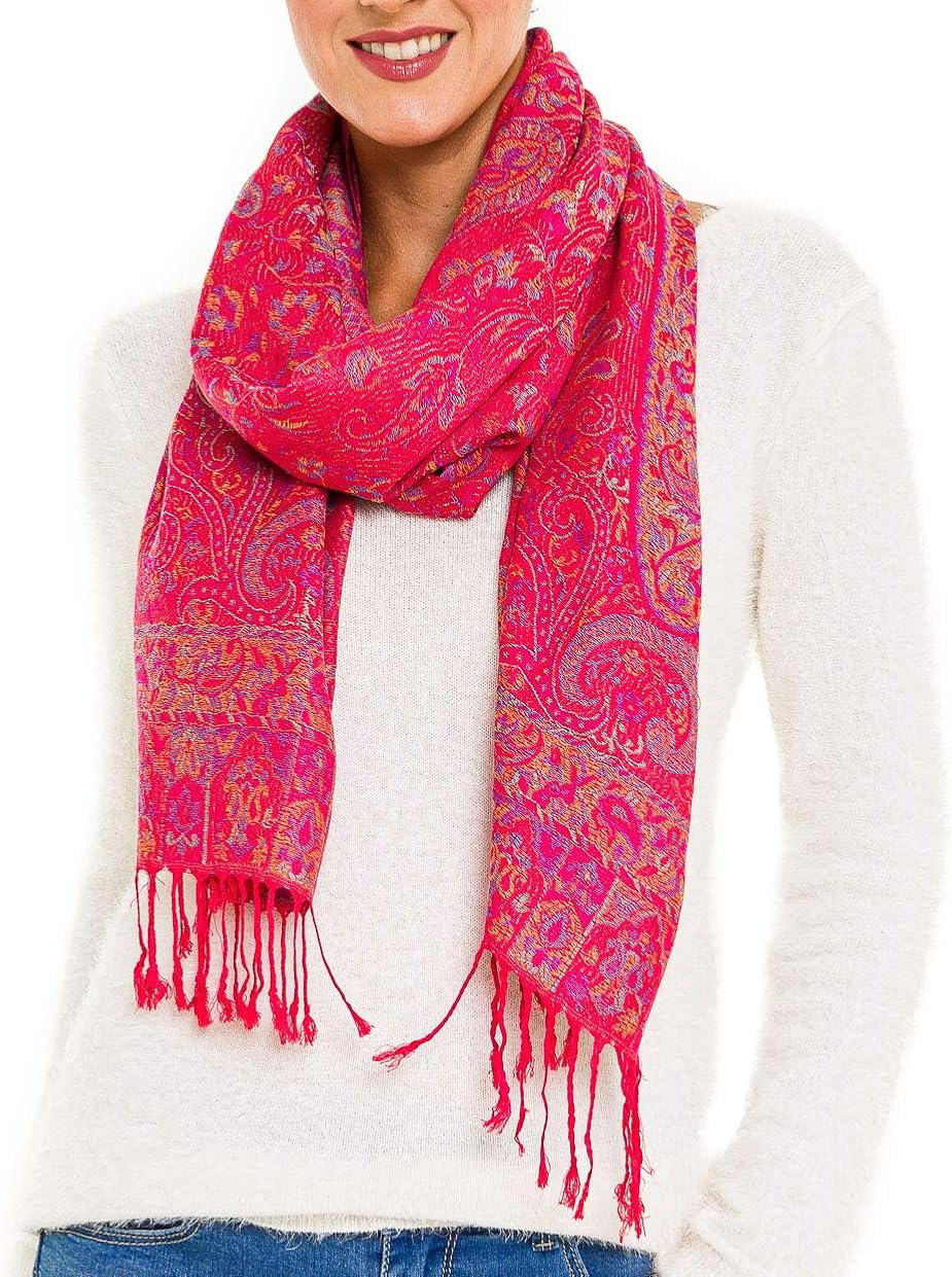 Scarf for Women Spanish Design Elegant Long Shawl Scarves for Spring