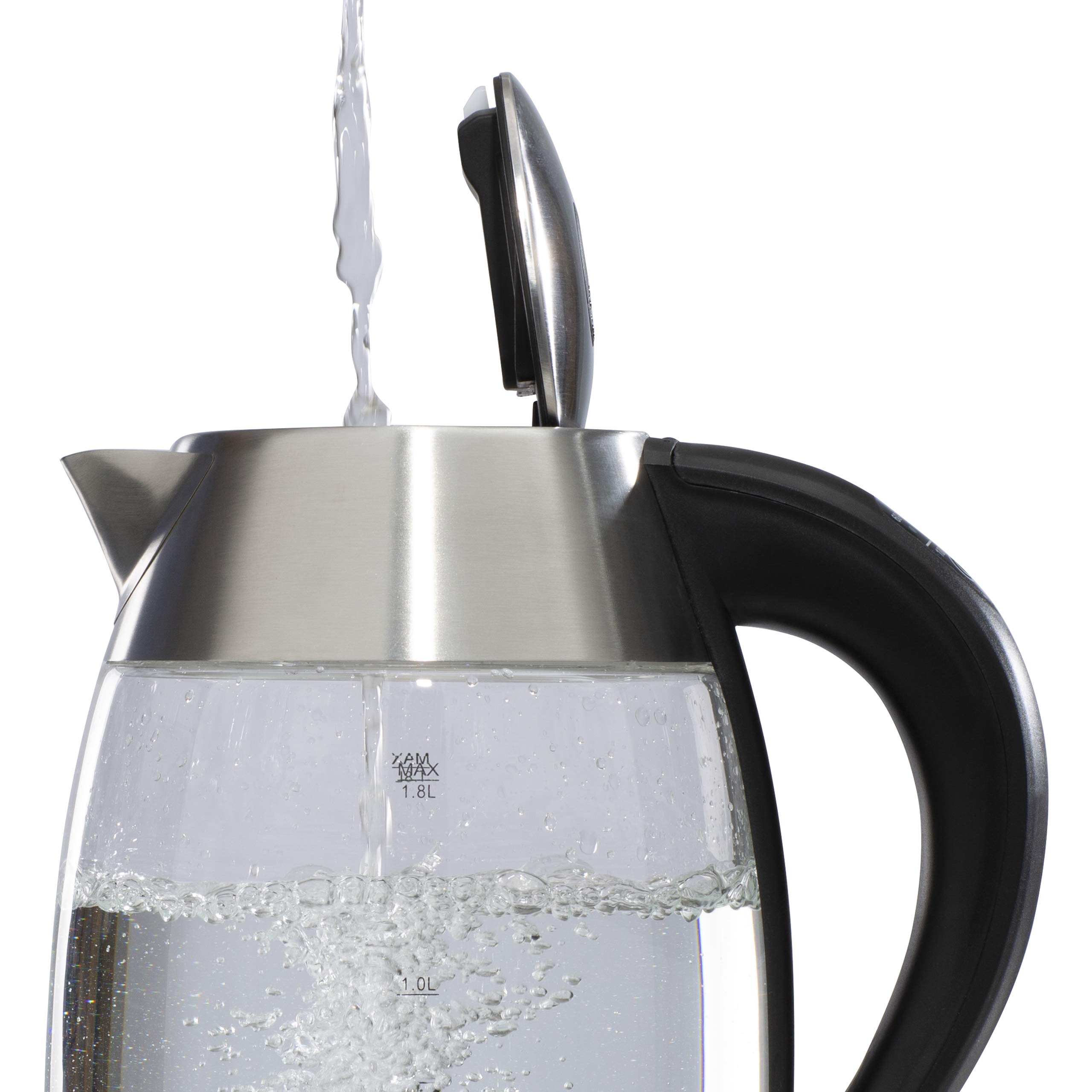 Daewoo 8l Digital Temperature Control Glass Led Kettle 2200w