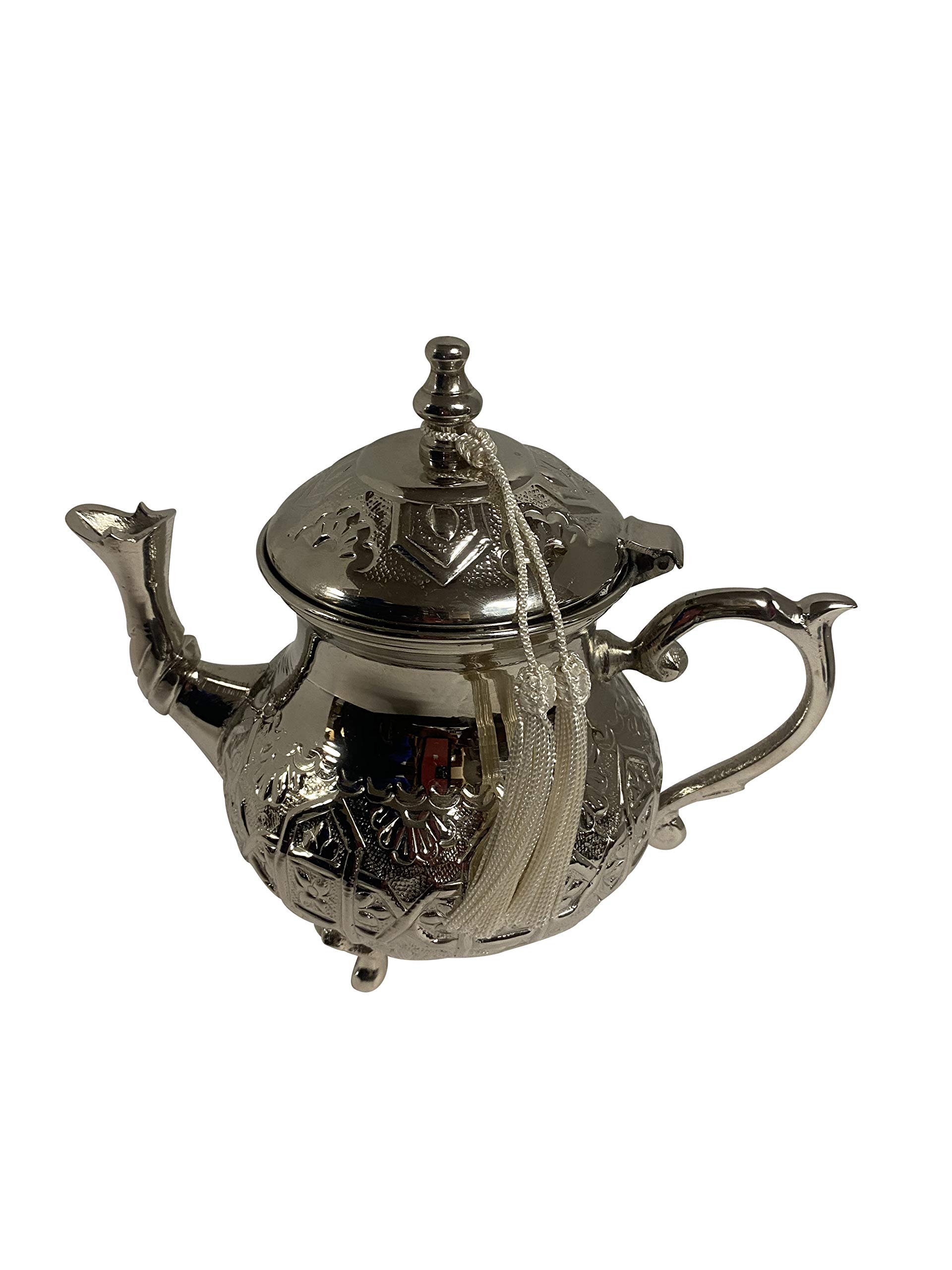 Amazon | モロッコティーサービングセット メタルトップトレイ