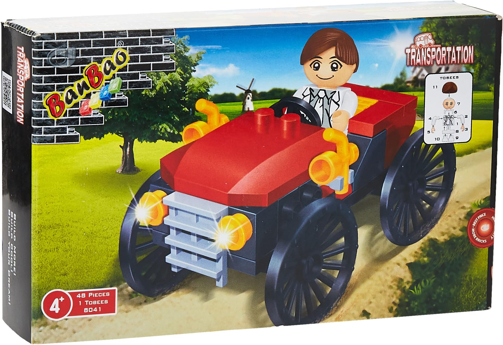 Gift, Multi Colour 8041, 48 Pieces