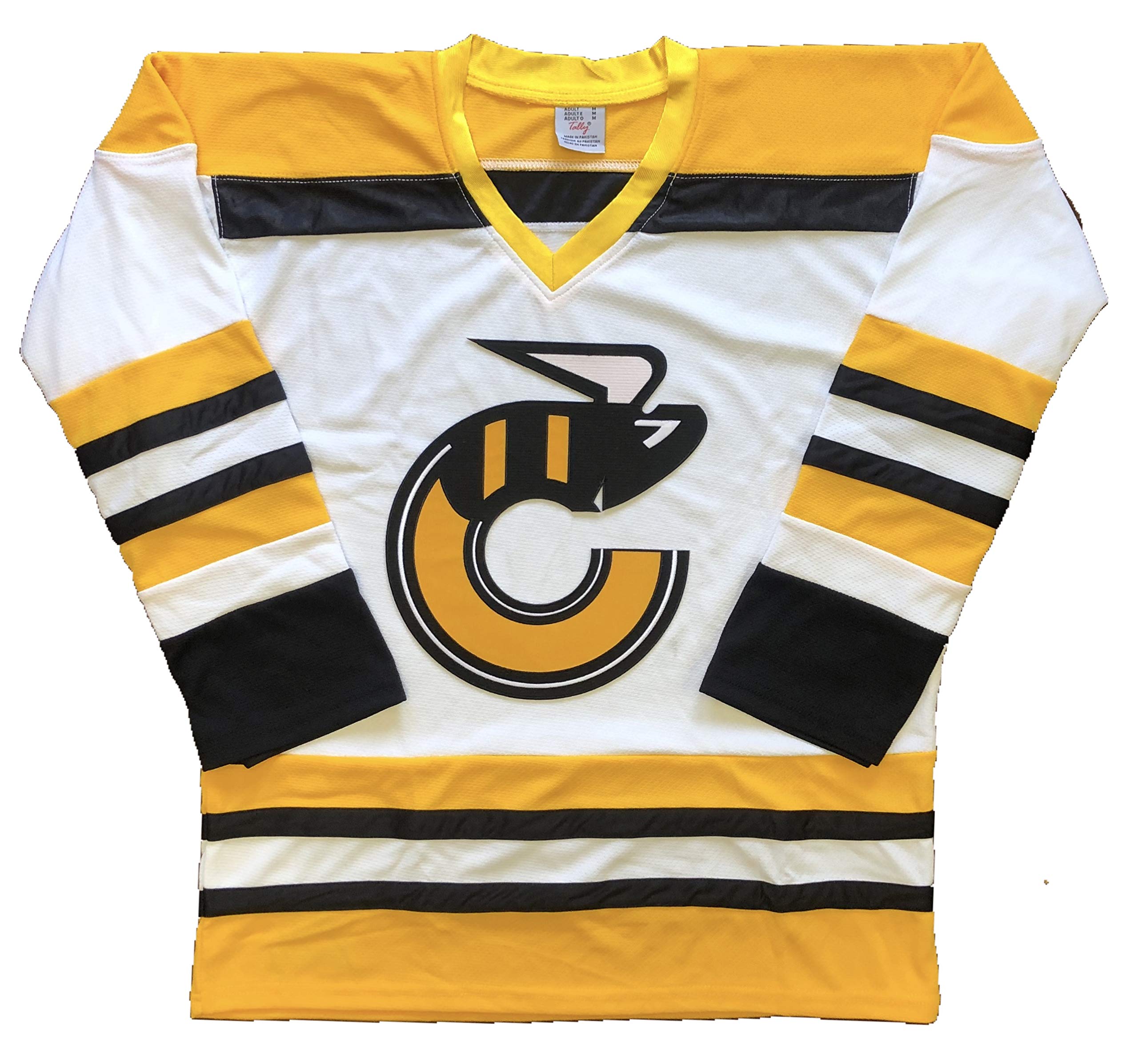 Tally Stingers Hockey Jerseys - We Customize and Ship (White, Adult Small)
