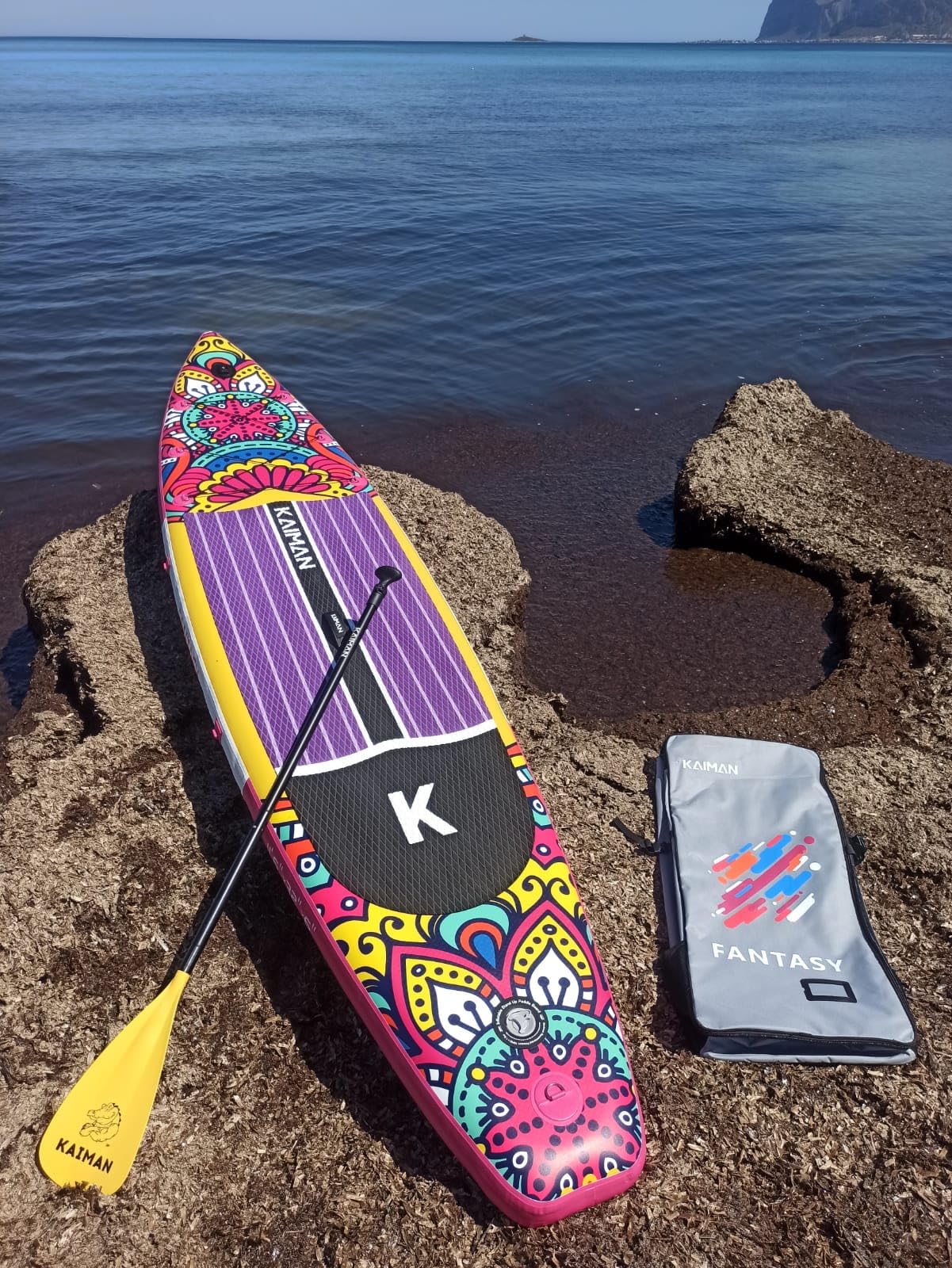 KAIMAN STAND UP PADDLE BOARD TOURING MODELLO FANTASY 11'6'' ARANCIO