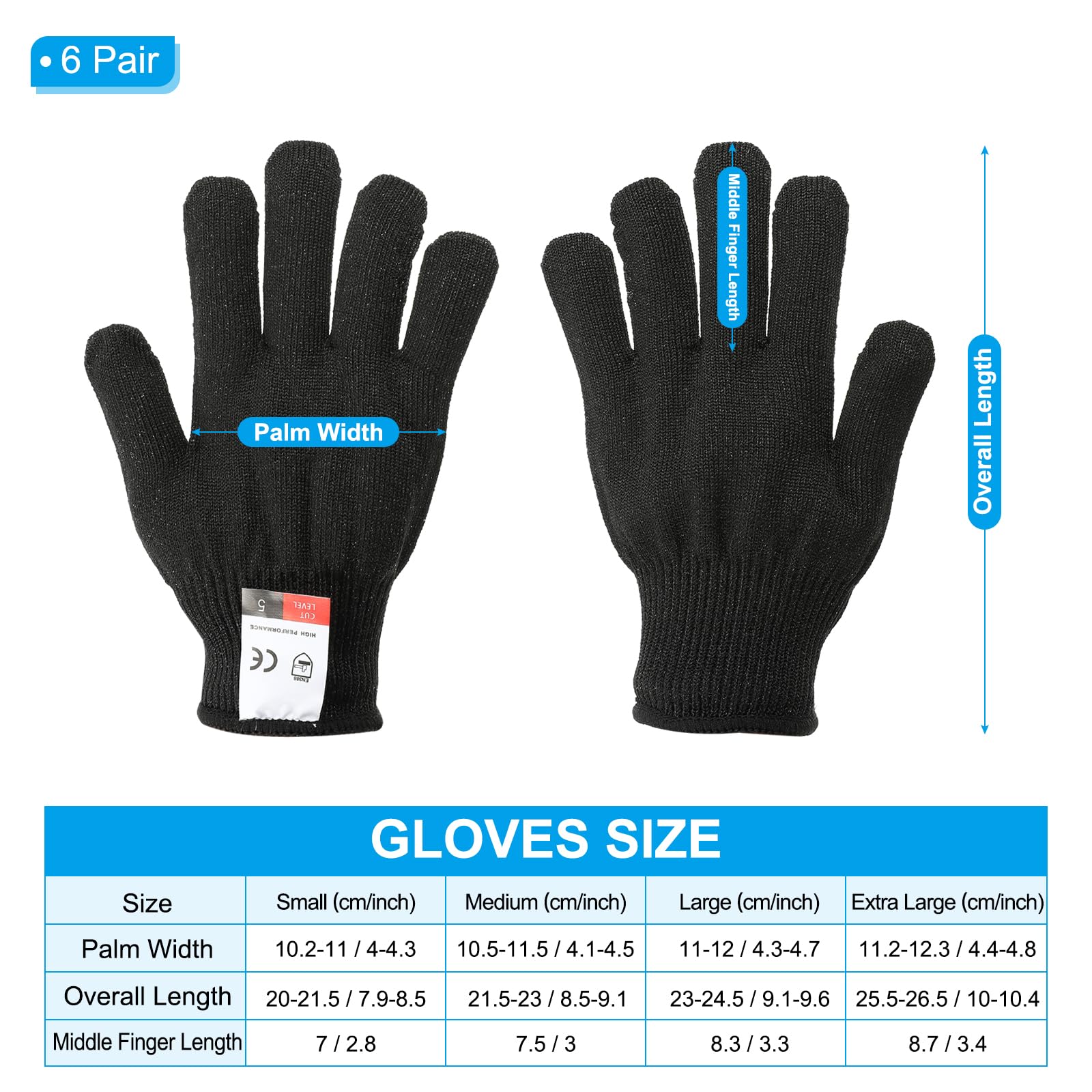 PATIKIL Cut Resistant Gloves - Image 2