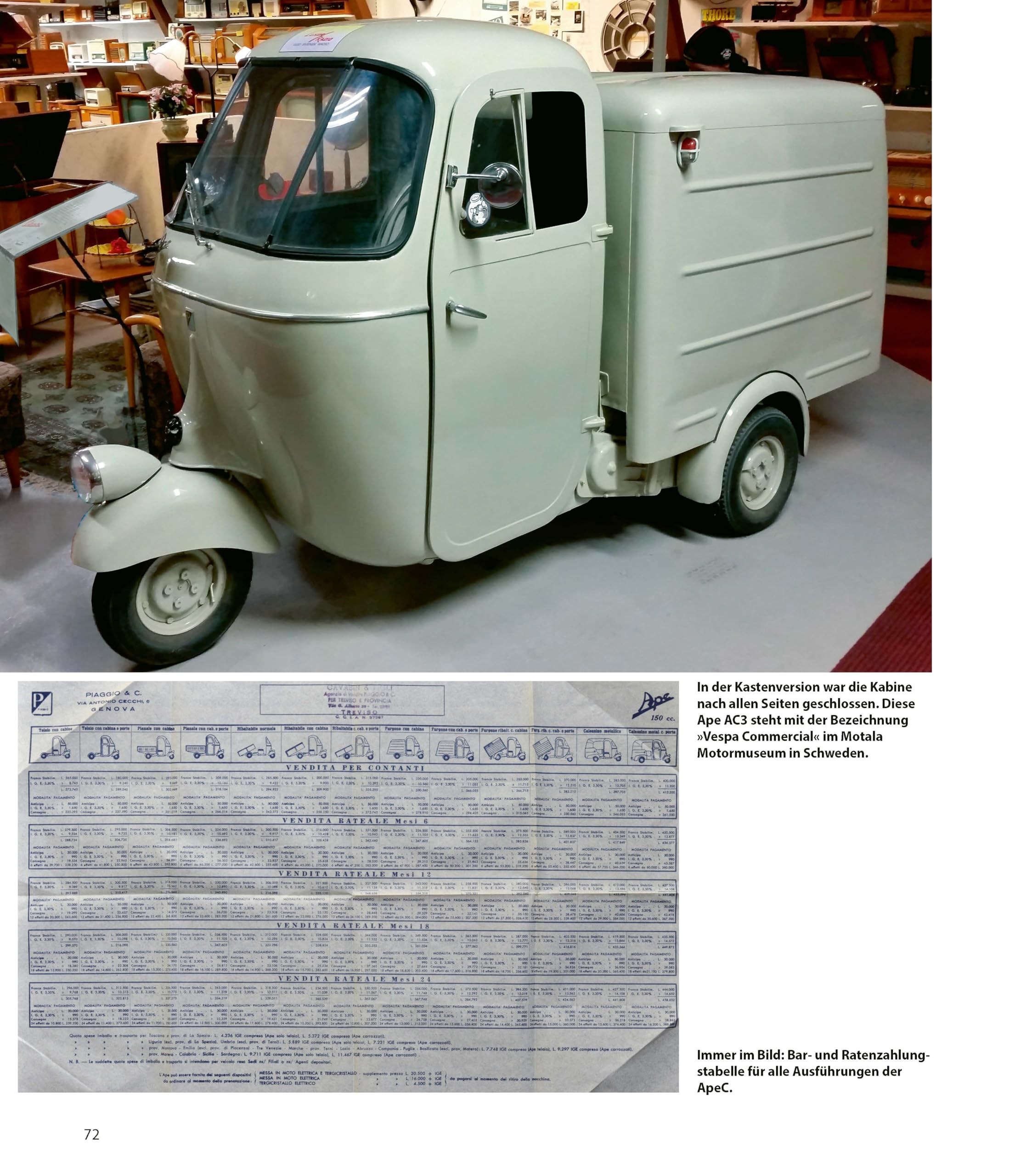 Piaggio Ape: Die fleißige Schwester der Vespa
