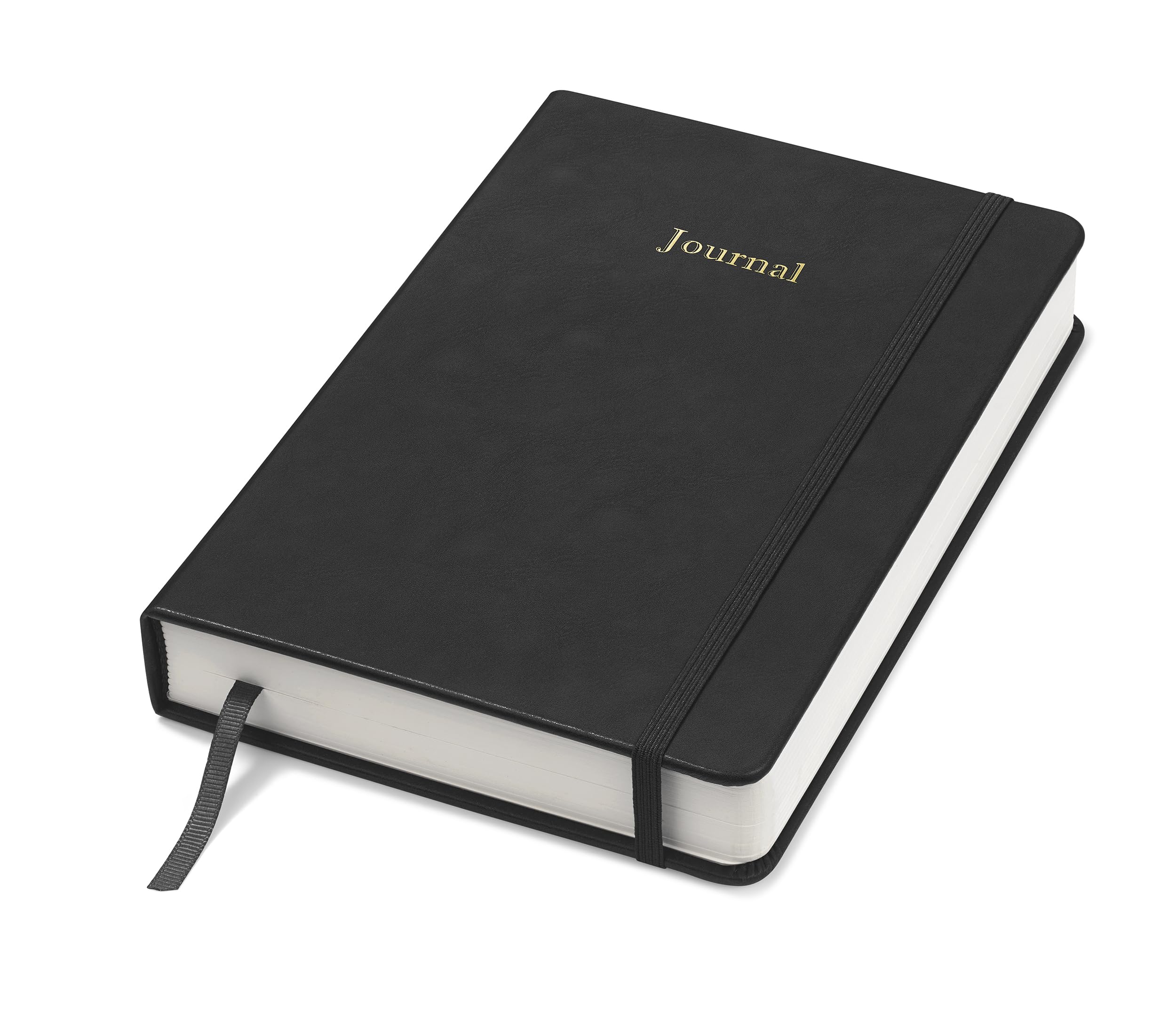 Photo 1 of Wykeham's Executive Daily Journal Planner (Black, 8.5"×5.5", Undated) Black 8.5"×5.5" - Undated