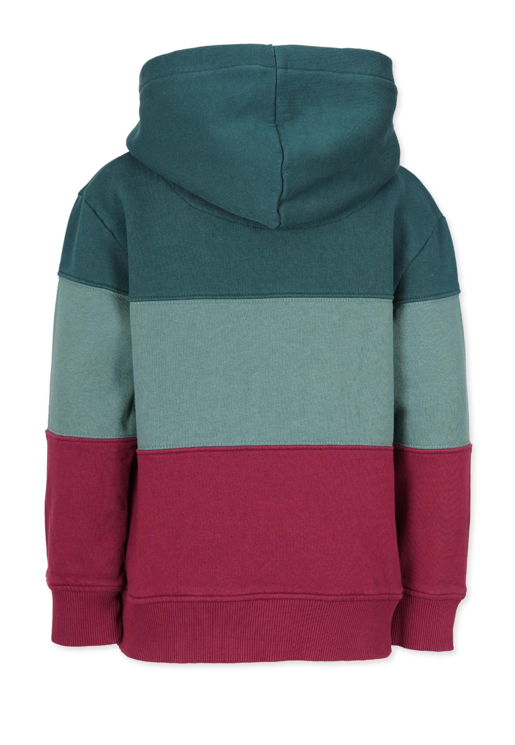 Band of Rascals Kinder Kapuzenpullover 3C Block aus Bio-Baumwolle