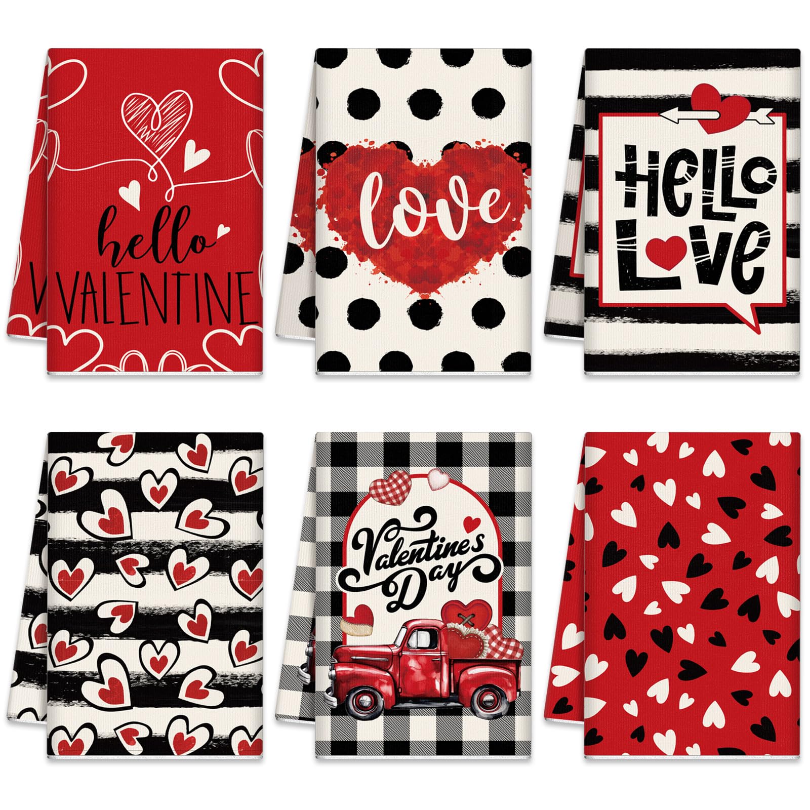 The Creating Studio Personalized Love Is Wet Noses Sloppy Kisses And A English Cream Golden Retriever Waffle Kitchen Towel Valentines Gift