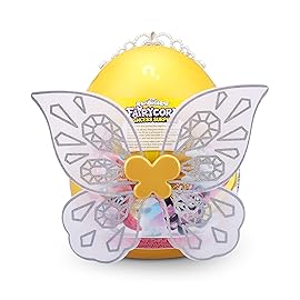 Rainbocorns Fairycorn Princess Surprise (Kitty) by ZURU 11 Collectible Plush Stuffed Animal, Surprise Egg, Wearable Fairy Wings, Magical Fairy Princess, Ages 3+ for Girls, Children