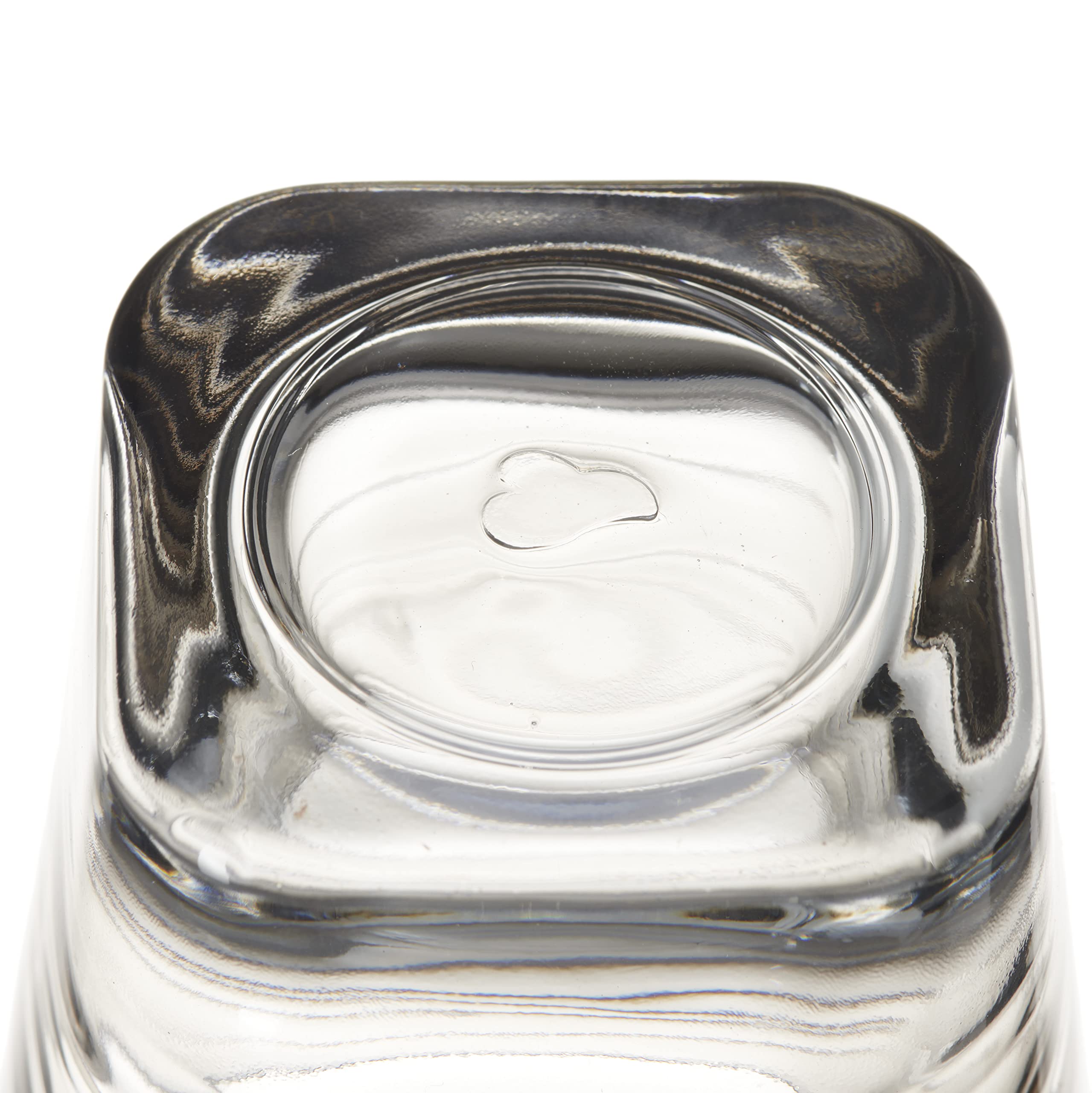 Vario Petit Verre à Eau en Verre, Multicolore, Lot de 6