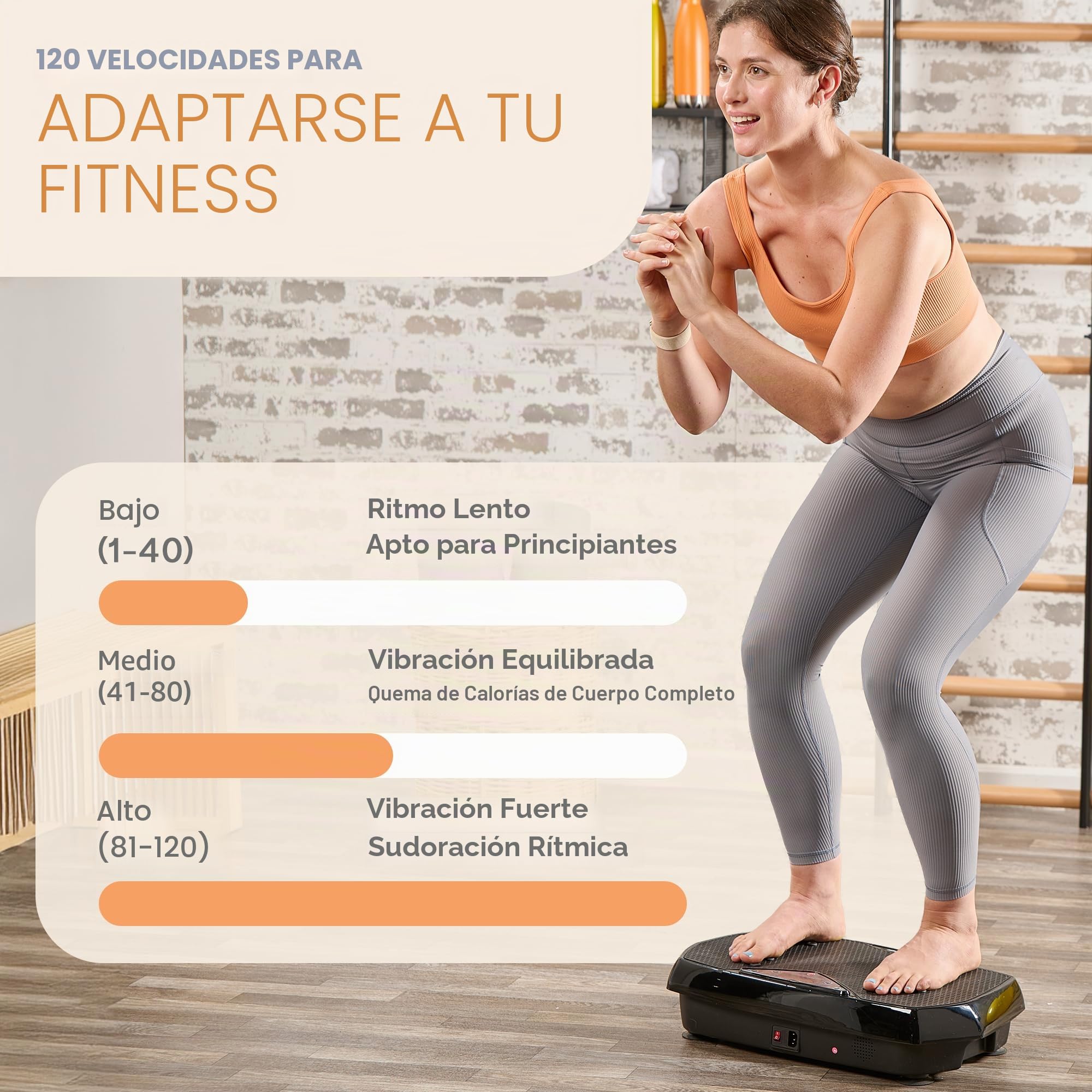 LifePro Plataforma vibratoria Hexaplate para Drenaje linfático y pérdida de Peso, Pantalla LED, Control Remoto, 150 kg, 120 velocidades, Motor silencioso de 150 W