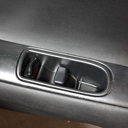 Miniatura 6 de Rotary13B1 1993-1995 RX-7 FD3S Manijas de aluminio para puertas interiores - Negro RX7