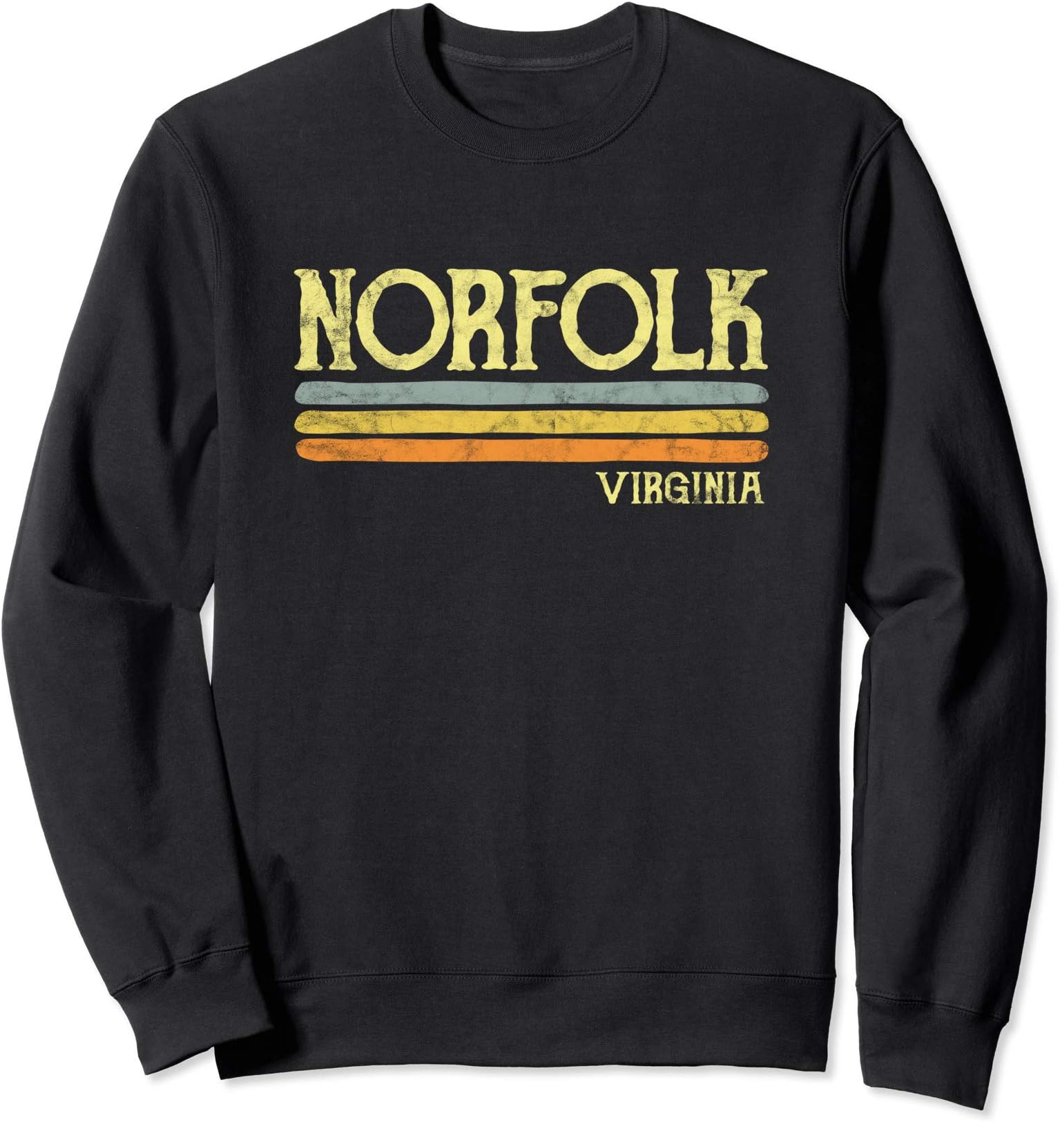 Vintage Norfolk Virginia Va Sweatshirt Love Gift Souvenir