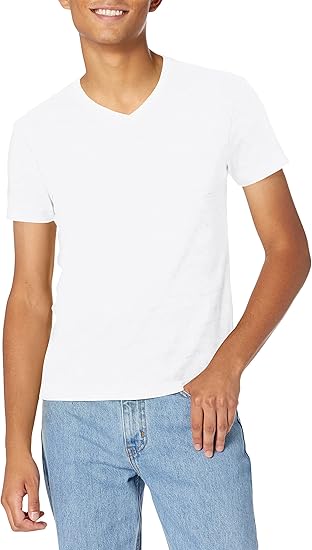 J crew men's v neck t shirt Clearance