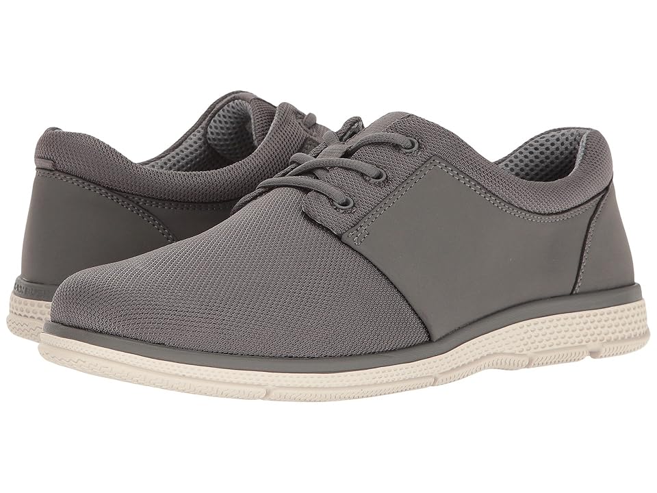 

Nunn Bush Zephyr Three Eye Plain Toe Lace-Up (Grey) Men's Lace up casual Shoes