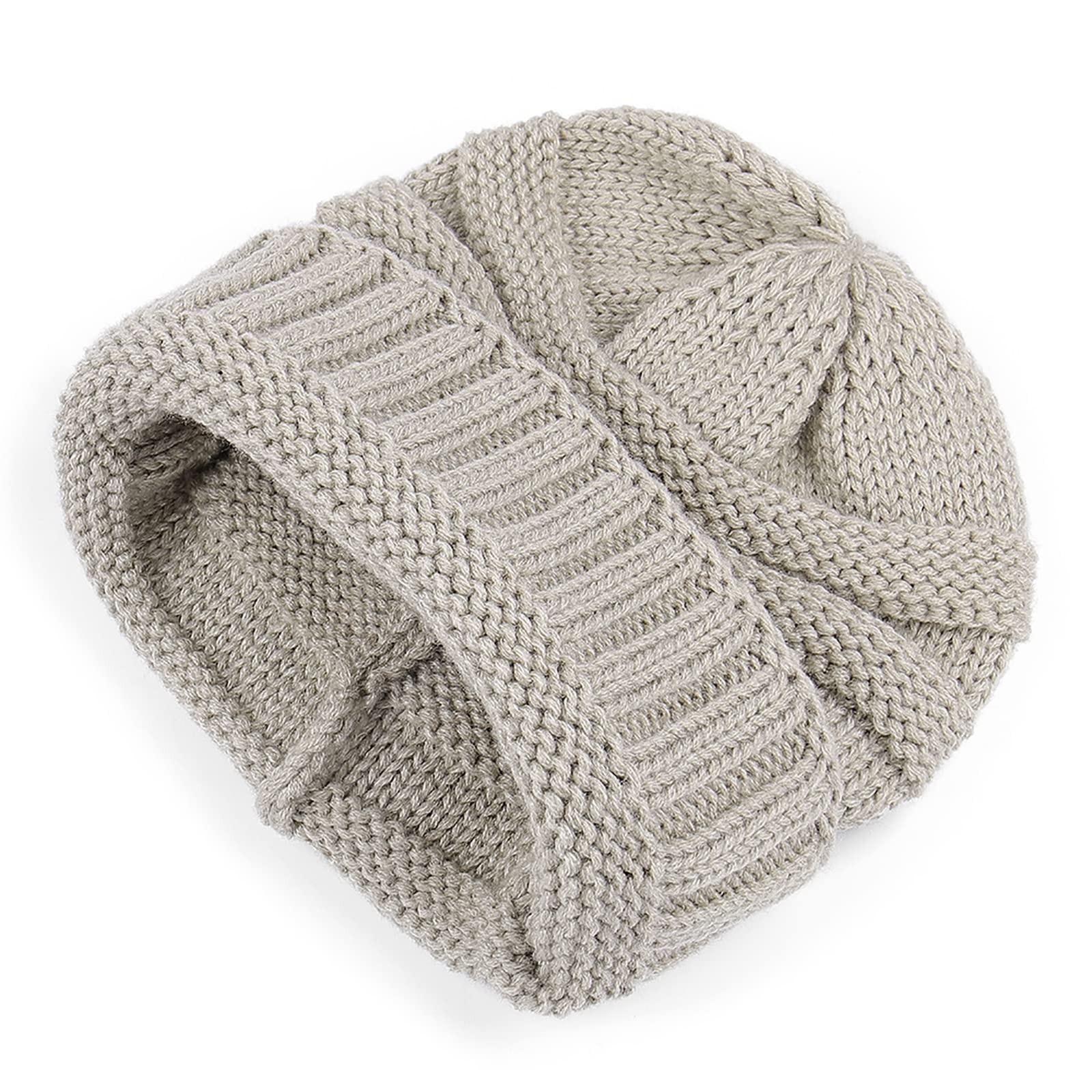 Bonnet tricoté pour dames chaud et stretch contre le froid