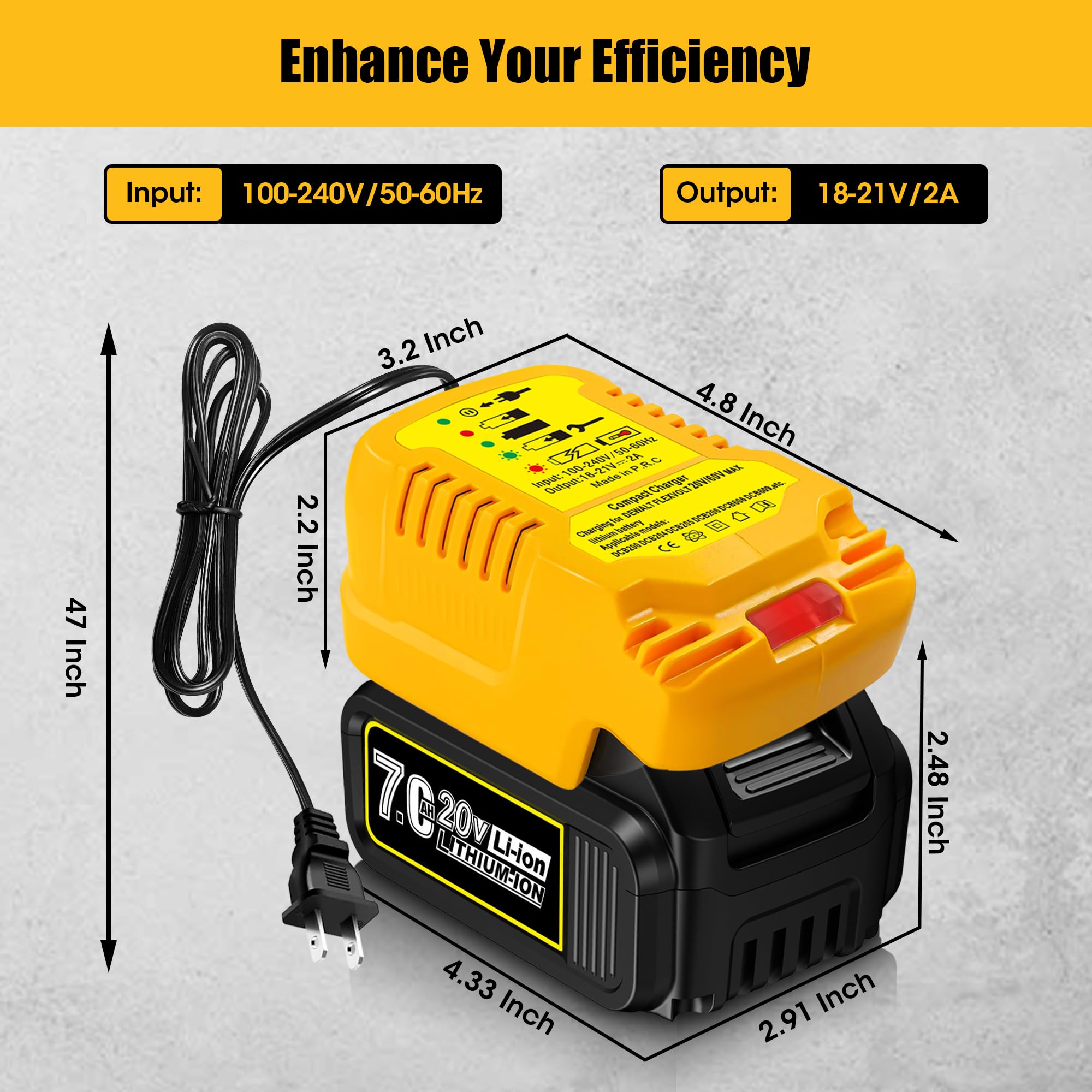 18v Xrp Car Charger Dewalt 18 Volt Lithium Ion Battery Charger DCB112 20V  MAX Battery Charger