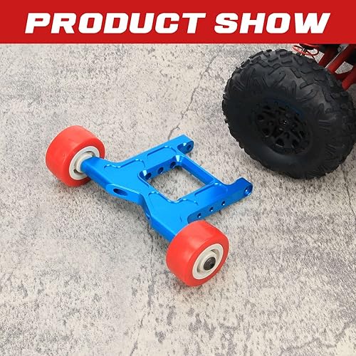 Miniatura 4 de RCAWD Juego de barras de ruedas de aleación de aluminio para Arrma Big Rock Arrma Granite Arrma Typhon Arrma Outcast Arrma Kraton1-10 Arrma 3s 4s