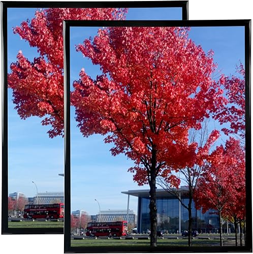 Vista 60 de Medog Marco de póster de 24 x 36 pulgadas, color negro, paquete de 2 marcos para fotos de 24 x 36 pulgadas, marco de galería de estudio, marco de 2P