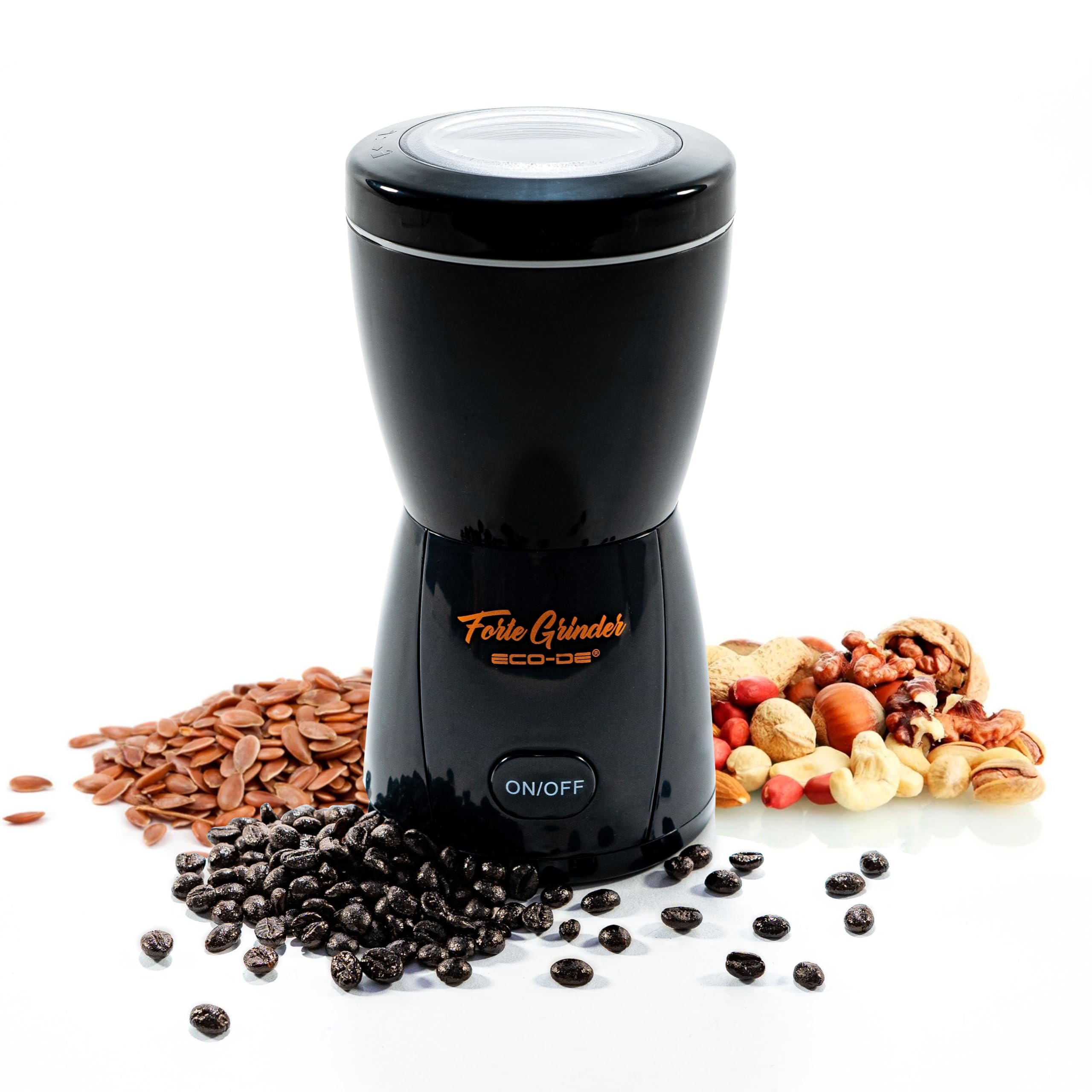ECODE® Set Idee Regalo Piccoli Elettrodomestici Utili per Cucina e Casa, Offerta Macchina Caffè Espresso Cialde e Macinato + Macinacaffè Elettrico – Idea Regalo per Compleanno, Matrimonio ed Amici