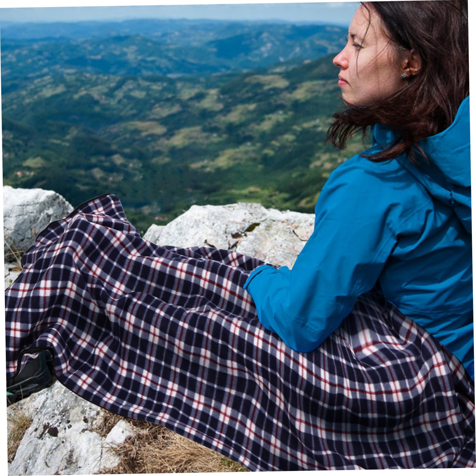 BESTonZON Outdoor Daunenschlafsack Leicht Kompakt Fleece Inlett aus 180x75cm Faltbar Tragbar Camping und Reiseschlafsack für Erwachsene Innen und Außeneinsatz Beim Wandern Picknick