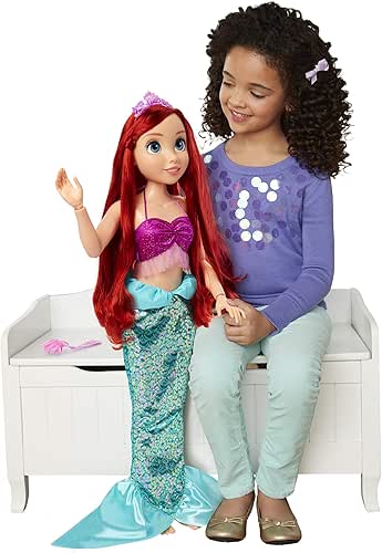 Disney Princesses - Grande Poupée Princesse Ariel 80cm La Petite