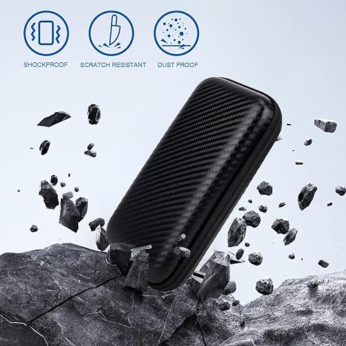 Miniatura 4 de Caja de almacenamiento de cargador solar portátil, banco de energía, funda rígida de viaje, compatible con cargador solar Kepswin de 42800 mAh,