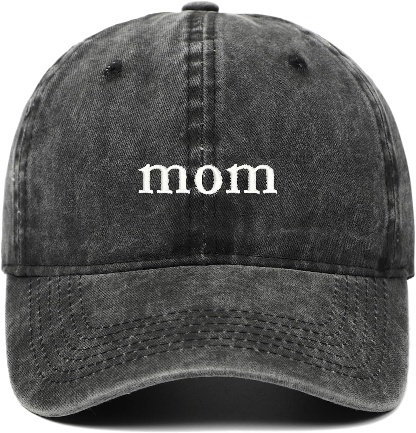 2PCS Dad and Mom Hats for Men Women, Funny Adjustable Cotton Embroidered New Parents Gifts Baseball - Image 3