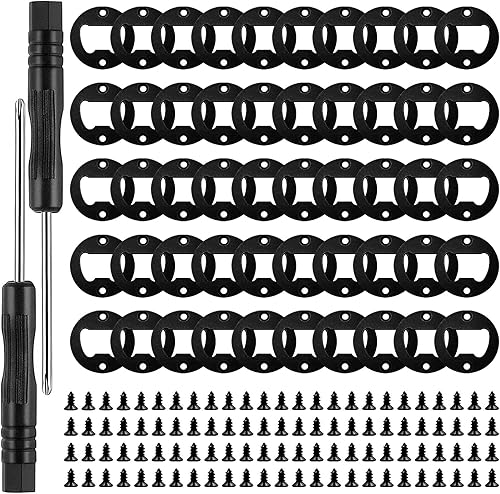 Ohiyoo Juego de 50 abridores de botellas, accesorios para abridor de botellas de acero inoxidable, kit de abrebotellas de metal de acero inoxidable,