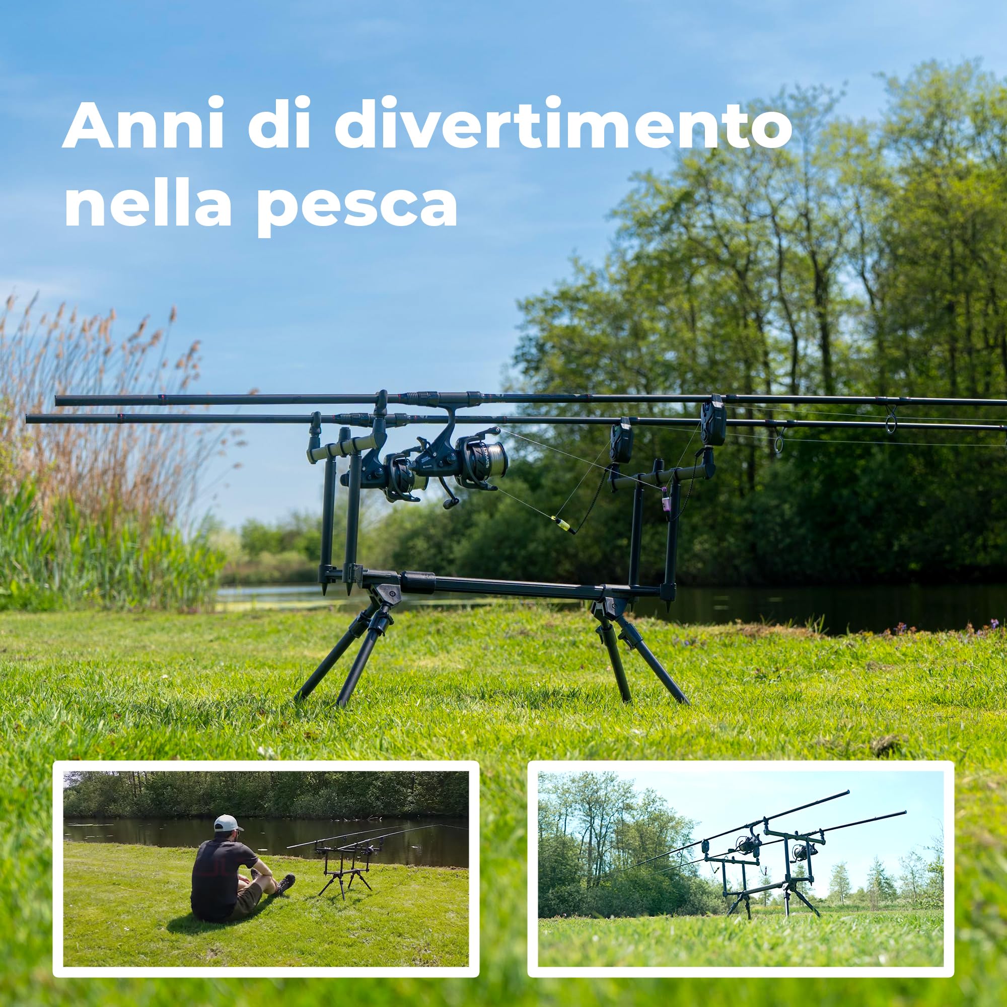 Ultimate Adventure Carp Set 12ft - Kit Carpfishing