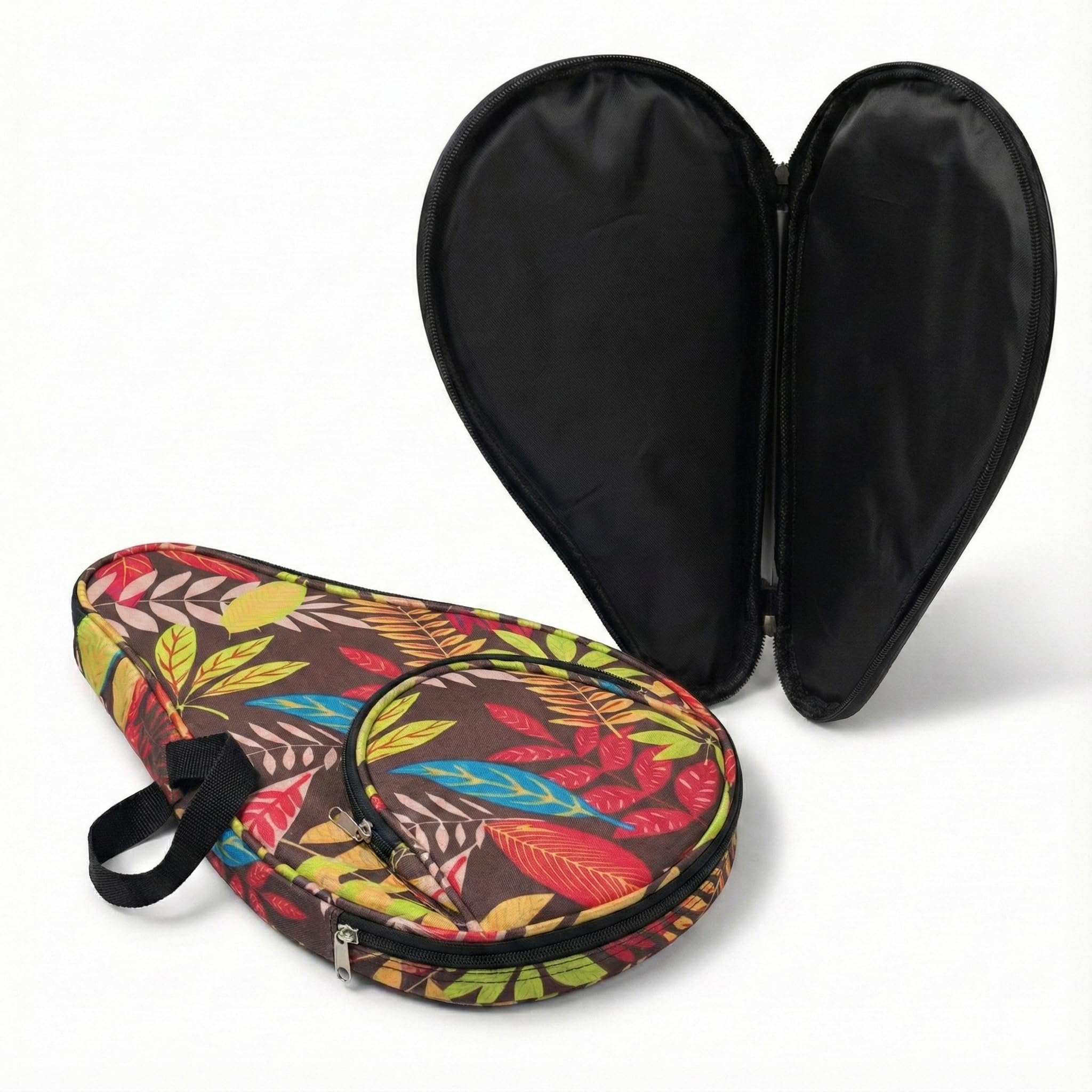 Alephnull Ping Pong Racquet Case or Two Ping Pong Racket Case, Durable, Lightweight and Portable for Workout, Club, Travel