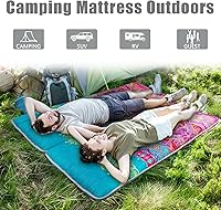 Vista 262 de Colchón futón japonés de piso gris constelación, de piso tatami, portátil, para acampar, para niños, sofá cama plegable enrollable con protector