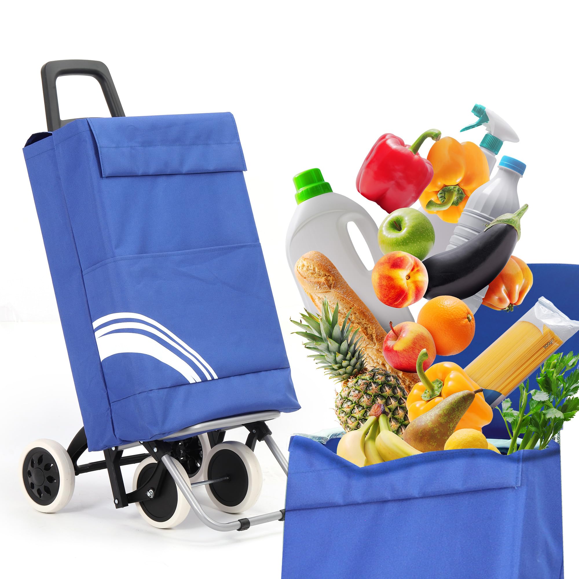 Chariot de courses pliable Reisenthel - Claudia&Julia